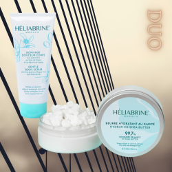 Duo Gentle body scrub & Pure Shea Butter